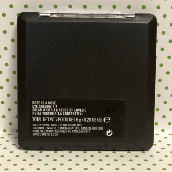 MAC Eyeshadow Quad • Rose Is A Rose - Picture 3 of 3